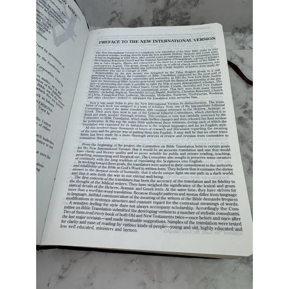 *Key Word Study Bible New International Version Red Letter Edition Red Leather